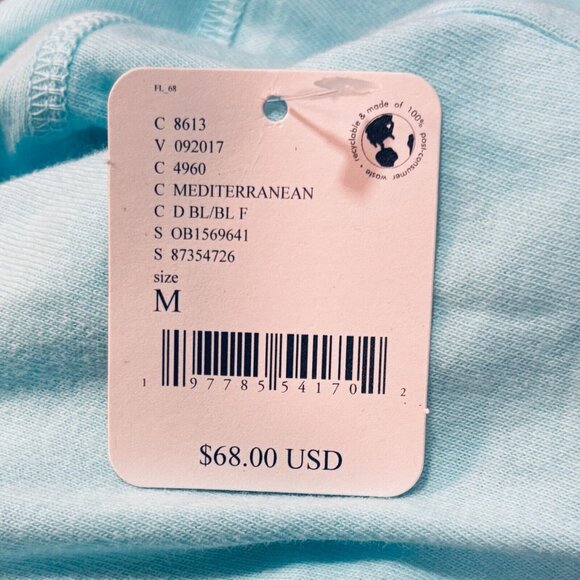 NEW Free People Womens Long Sleeve Tee Size M All Star Layer Oversize Poolside - Picture 5 of 16